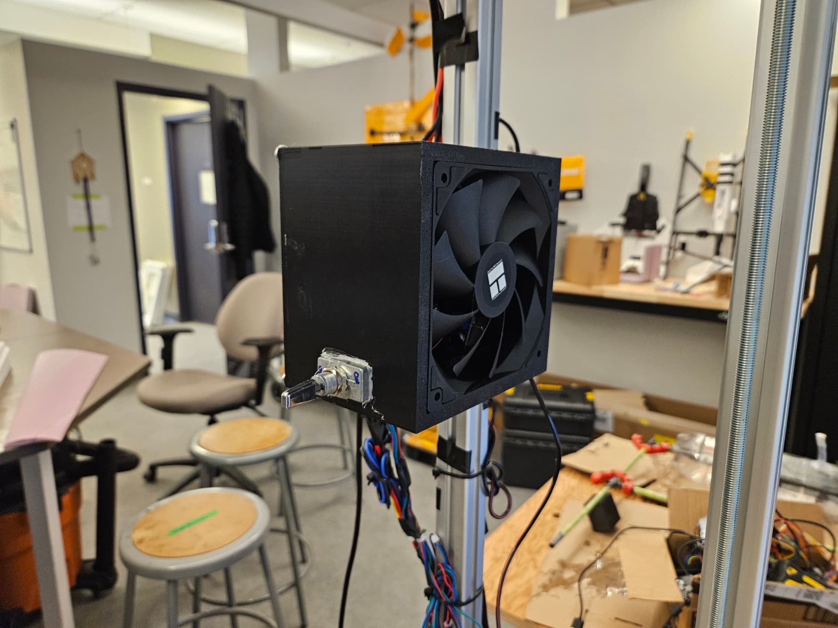 Full foam cutter machine setup